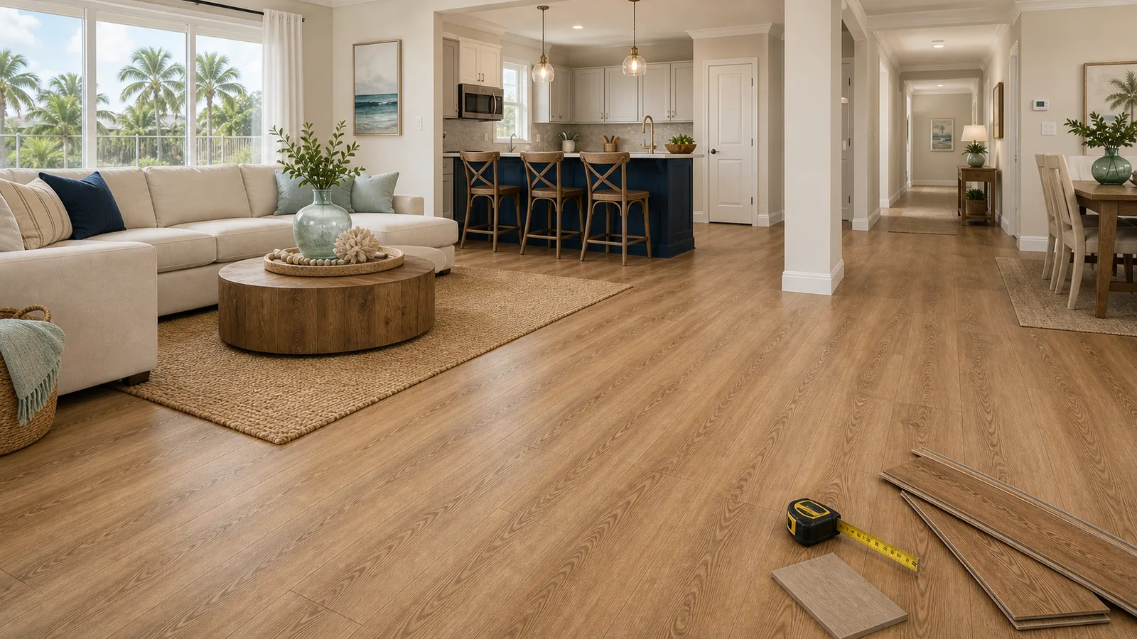 Palm Bay LVP Installation scene for Palm Bay, Florida with LVP Vinyl Plank Flooring