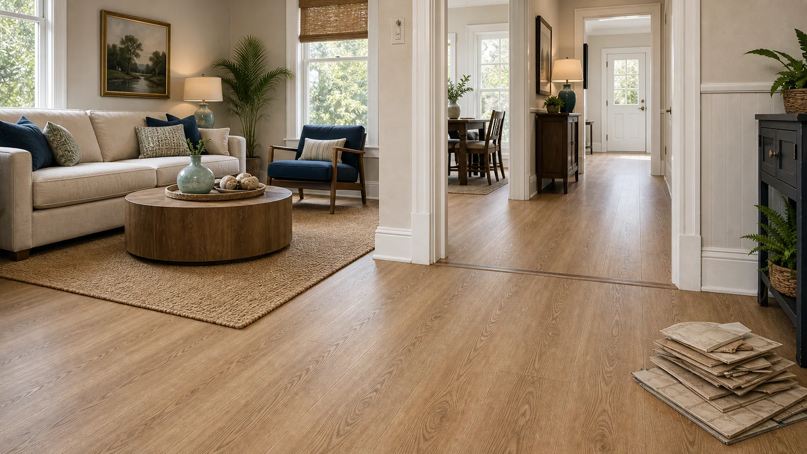 Sanford LVP Installation scene for Sanford, Florida with LVP Vinyl Plank Flooring