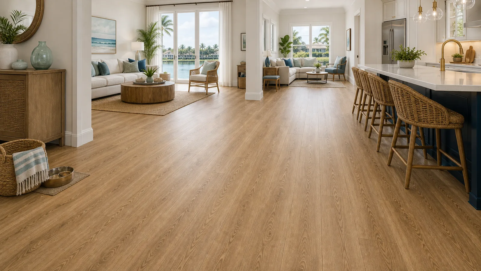 Viera LVP Installation scene for Viera, Florida with LVP Vinyl Plank Flooring