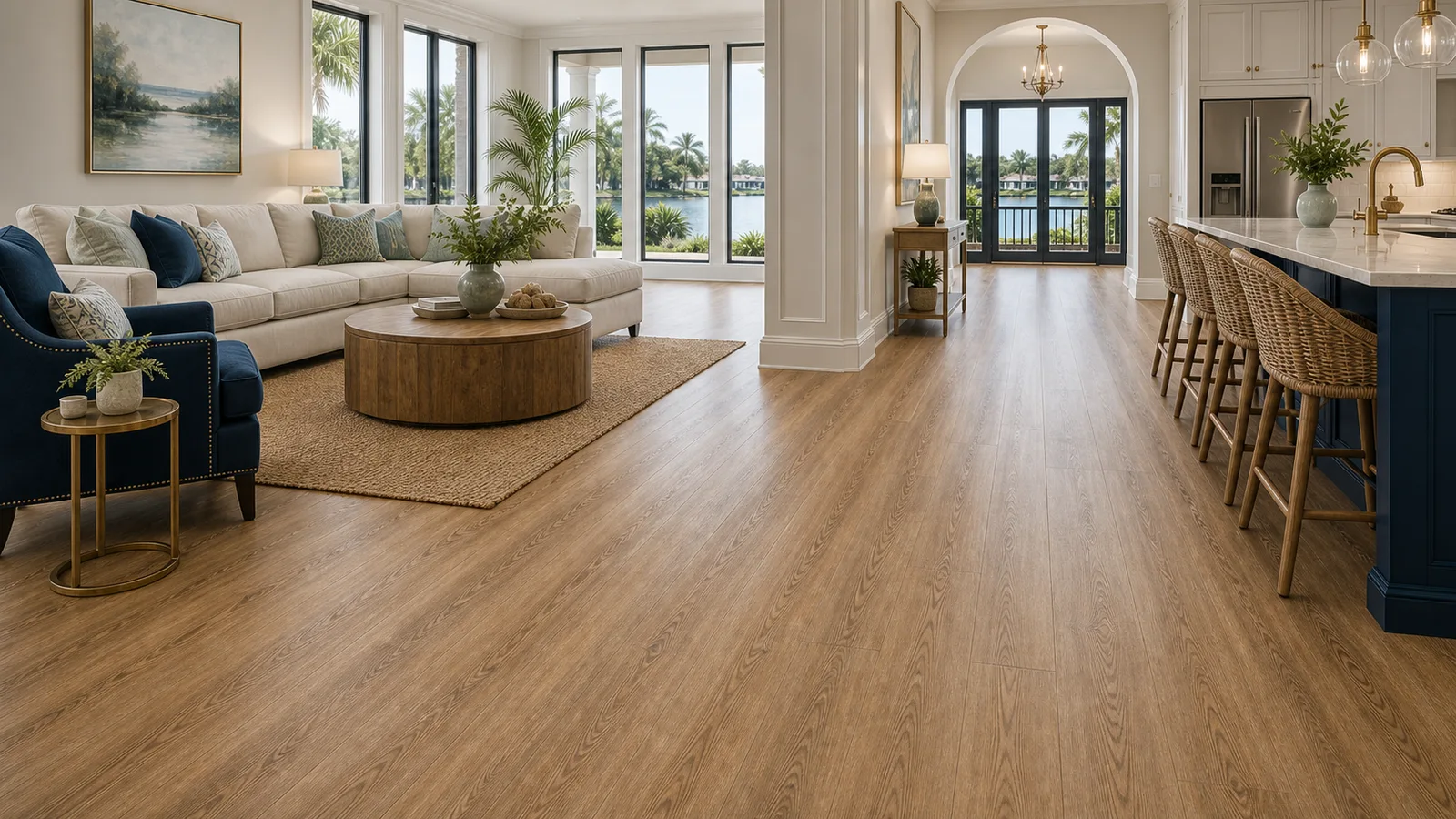 Windermere LVP Installation scene for Windermere, Florida with LVP Vinyl Plank Flooring