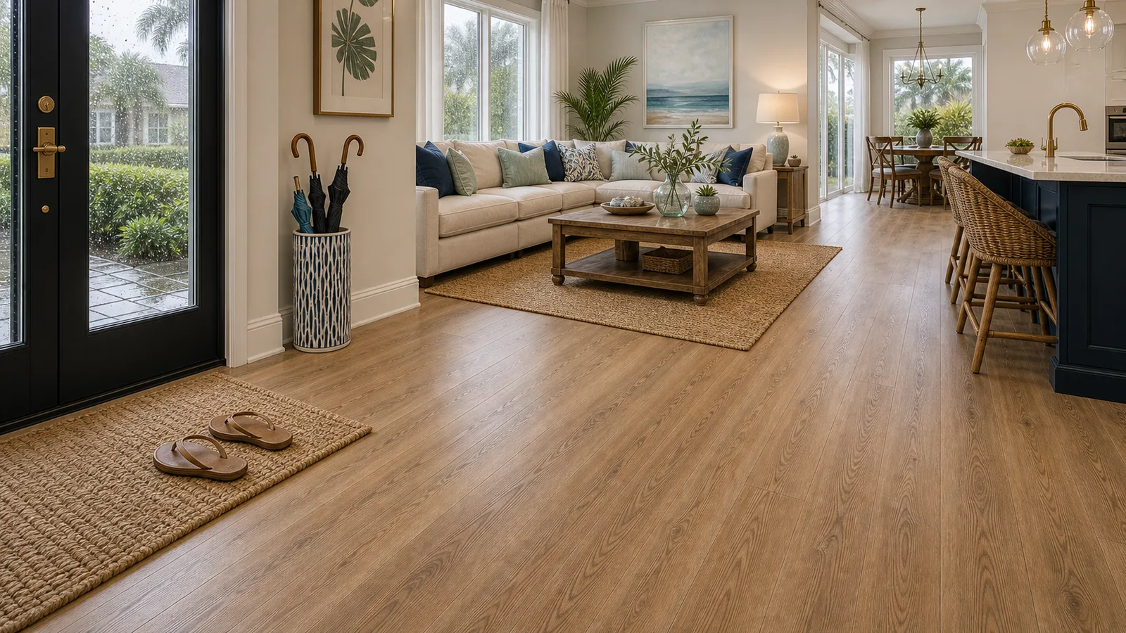 Orlando Waterproof LVP scene for Orlando, Florida with LVP Vinyl Plank Flooring