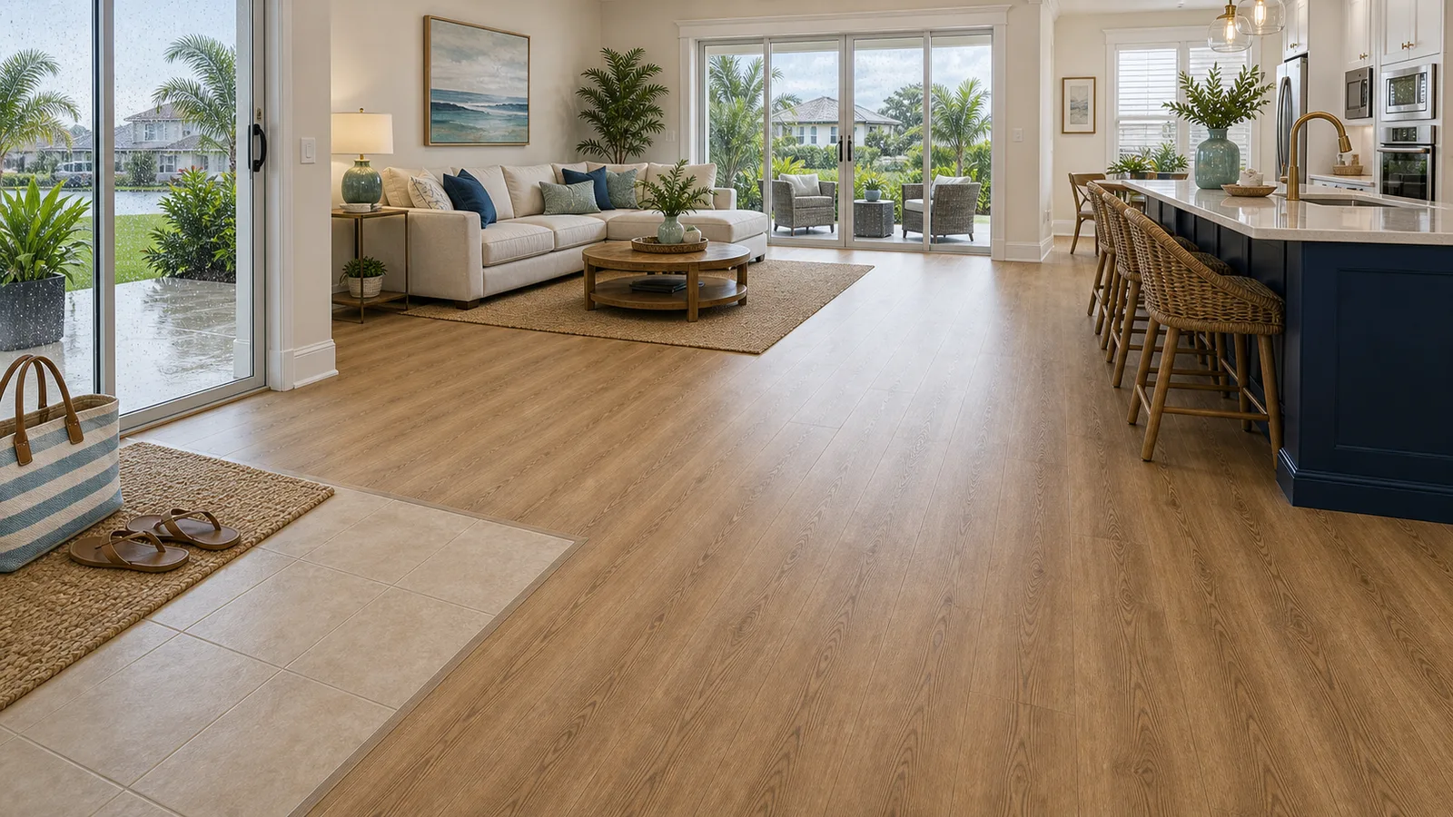 Viera Waterproof LVP scene for Viera, Florida with LVP Vinyl Plank Flooring