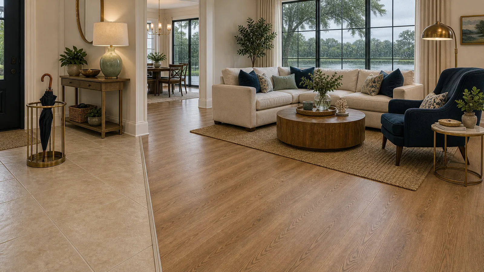 Windermere Waterproof LVP scene for Windermere, Florida with LVP Vinyl Plank Flooring