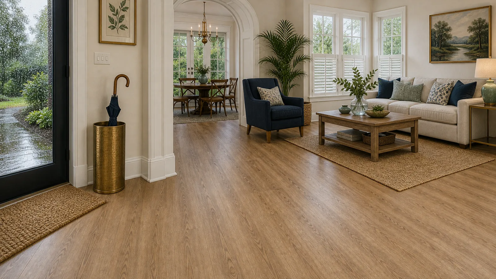 Winter Park Waterproof LVP scene for Winter Park, Florida with LVP Vinyl Plank Flooring